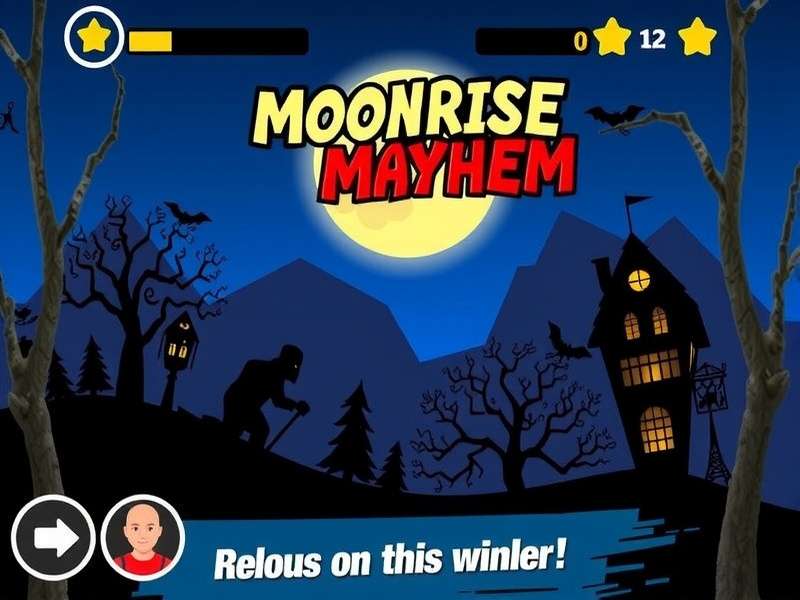 Moonrise Mayhem Game Screenshot